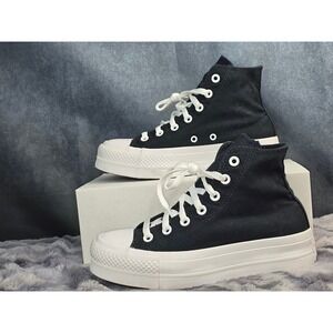 Converse Chuck Taylor All Star Lift Platform custom Black High Top Womens Size 7